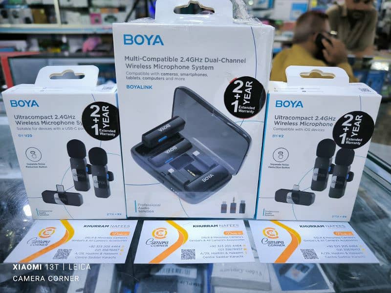 Boya Wireless Mic Duel 0