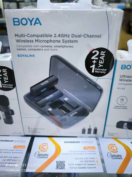 Boya Wireless Mic Duel 1