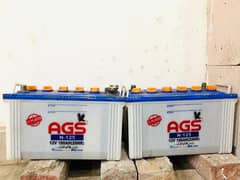 AGS double batteries N-125 100A. H
