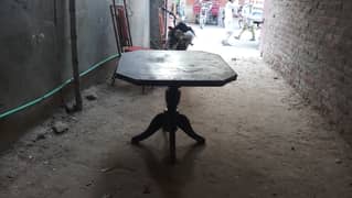 4 persons wooden table. . .