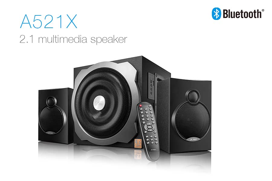 F&D A521x Multimedia Bluetooth Speaker (Black) 0