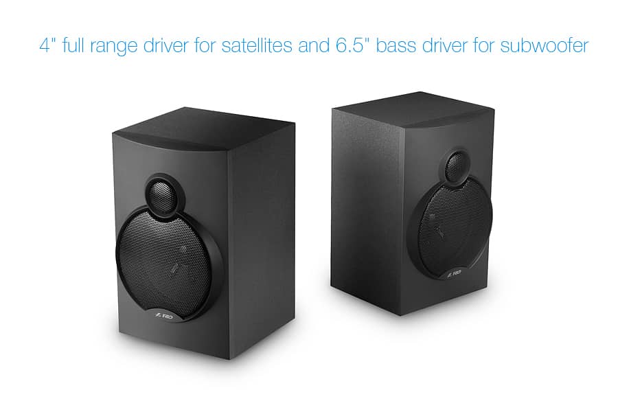 F&D A521x Multimedia Bluetooth Speaker (Black) 4
