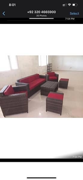 New imported Outdoor Rattan Furniture sets 1