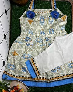 Sleeveless Baby Frock Cash on delivery all over Pakistan