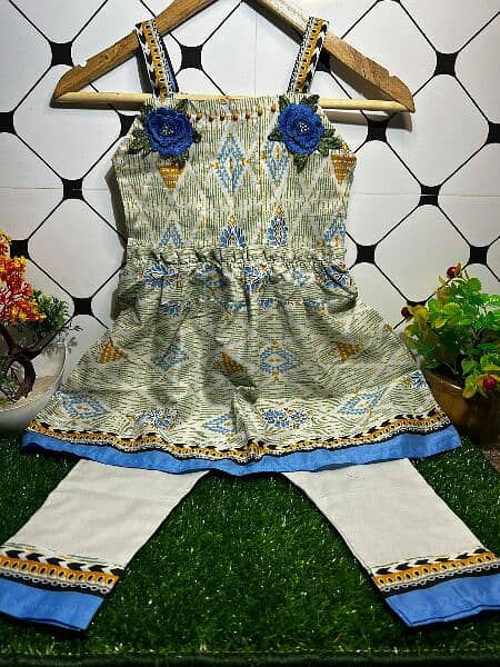Sleeveless Baby Frock Cash on delivery all over Pakistan 1
