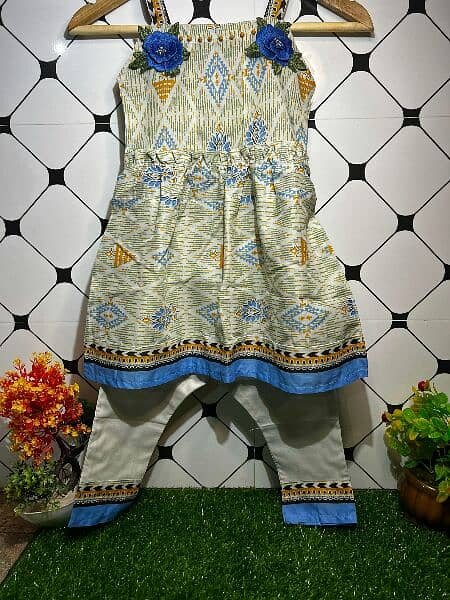 Sleeveless Baby Frock Cash on delivery all over Pakistan 2
