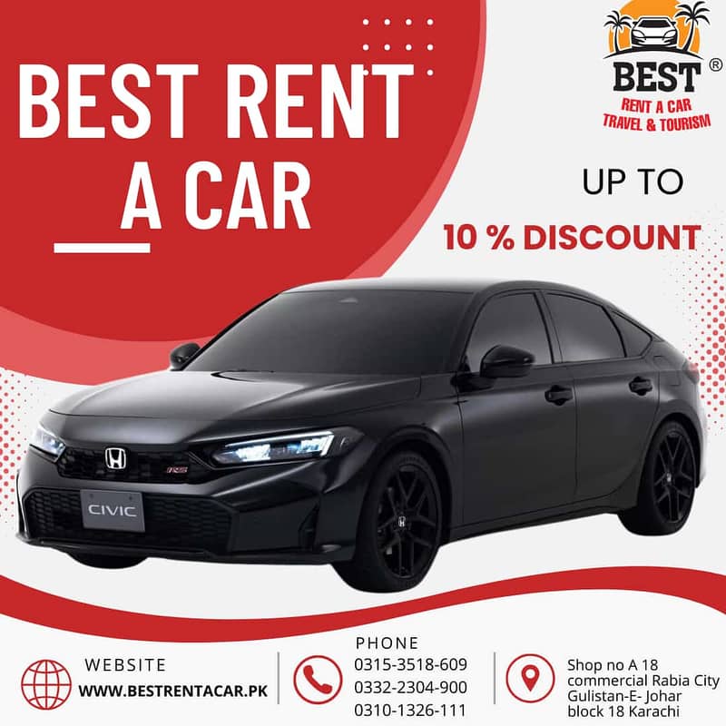 Rent a Car Audi/Prado/Car Rental/Ride/Airport/Event/Tours/Altis/Gli 12