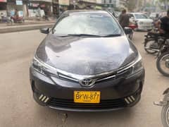 Toyota Corolla Altis 1.6 Model 2017 Bank Leased