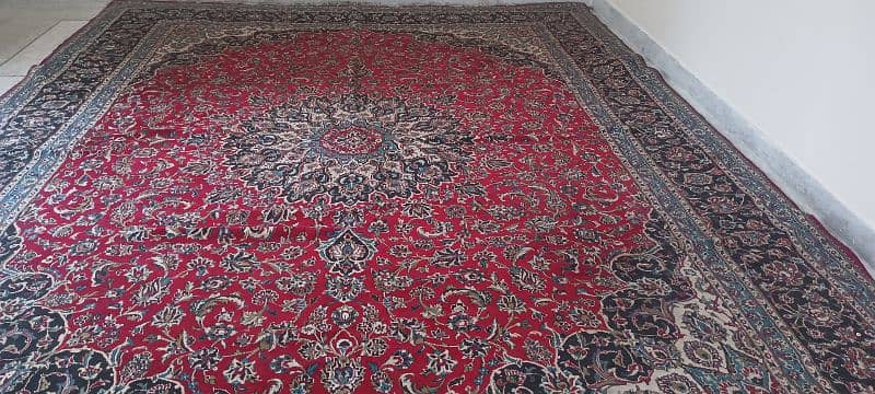 Irani carpet (Only a few days used). Almost new and very beautiful. 1