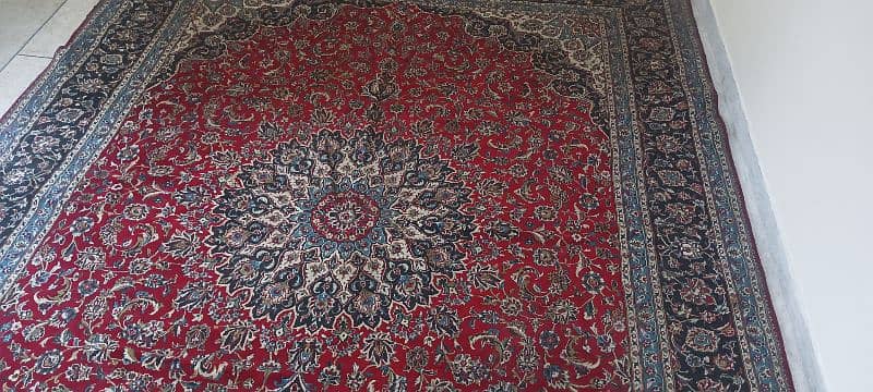 Irani carpet (Only a few days used). Almost new and very beautiful. 2
