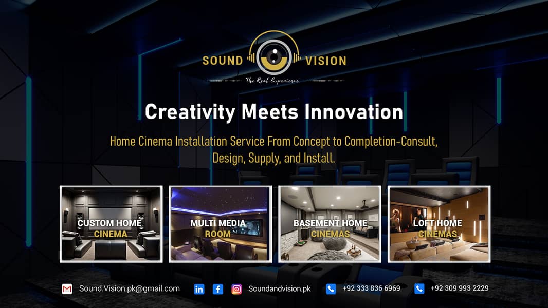 High-Performance Audio, Video, Cinema Theaters, and Automation 0
