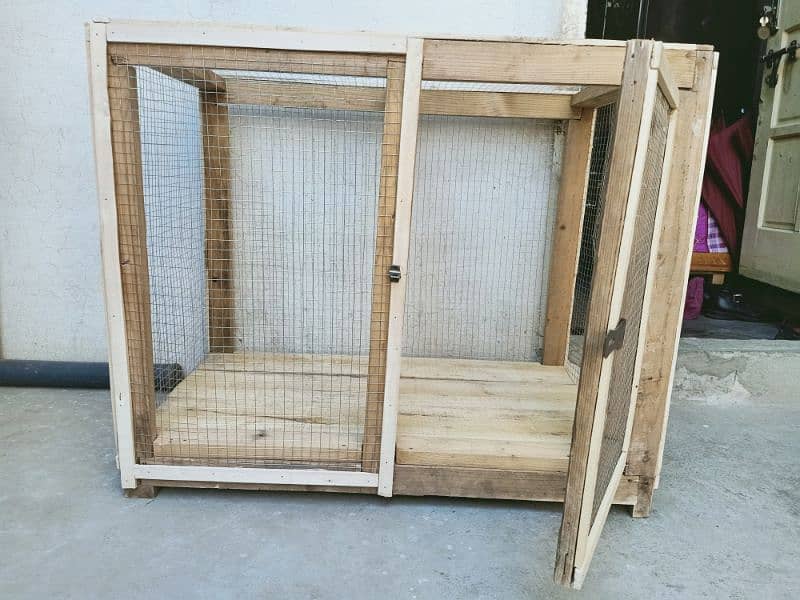 Cage new & solid wooden is used water proof  0308-5000940 2