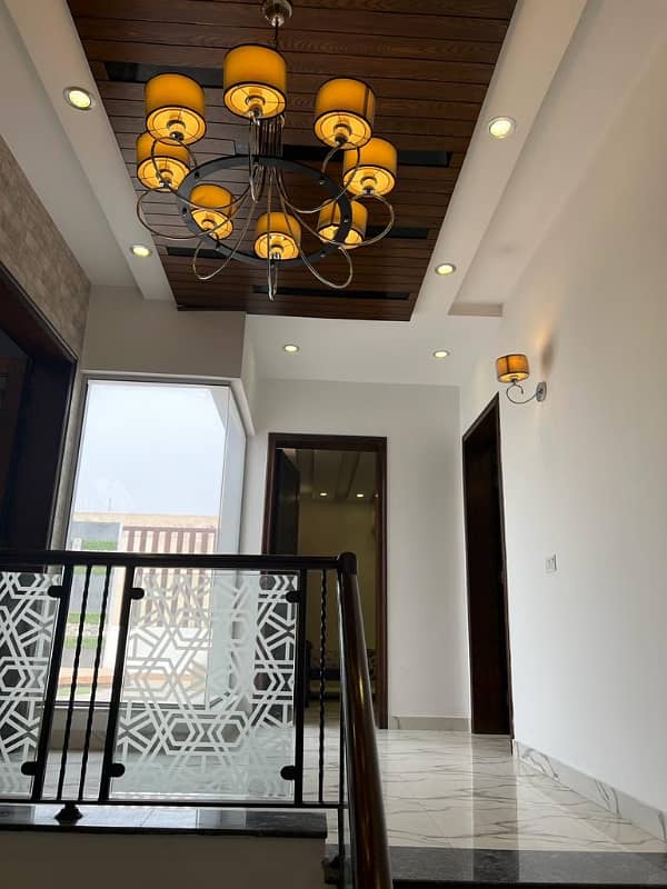 dha phase 4 kanal full house fully furnished facing park for rent 11