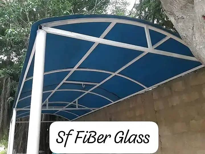 fiber glass works / window shade / sheet shade / fiber shade 6