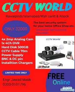 CCTV camera complete package