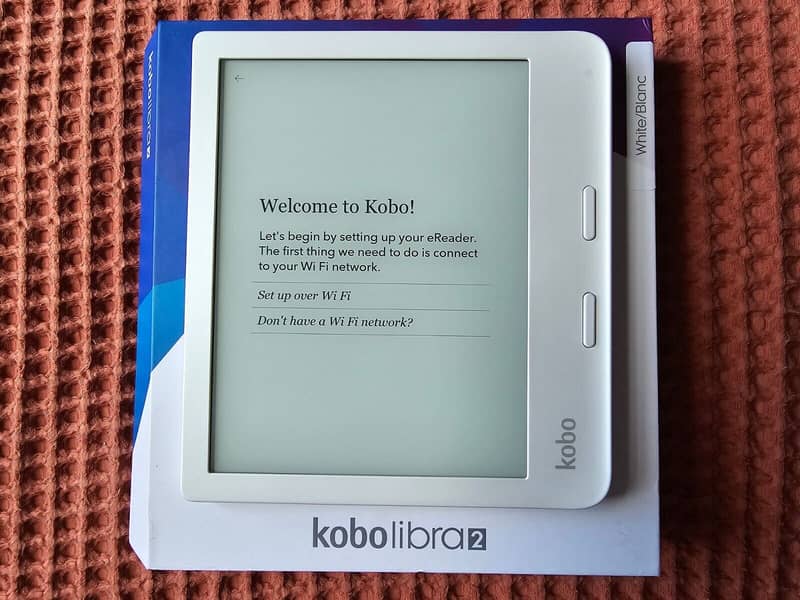 Kobo Libra 2 - 32 GB WiFi 7 inch eBook Reader - White 0