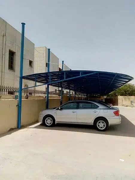solar structure\car parking shade\car shed\Fiber Shades\window sheds 8