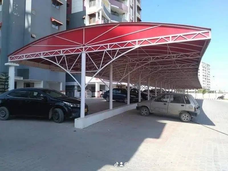 solar structure\car parking shade\car shed\Fiber Shades\window sheds 14