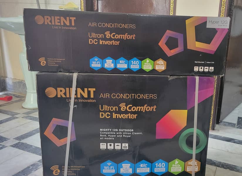 Orient Ultron e Comfort DC Invertor 1 Ton Air Conditioner Brand New 0
