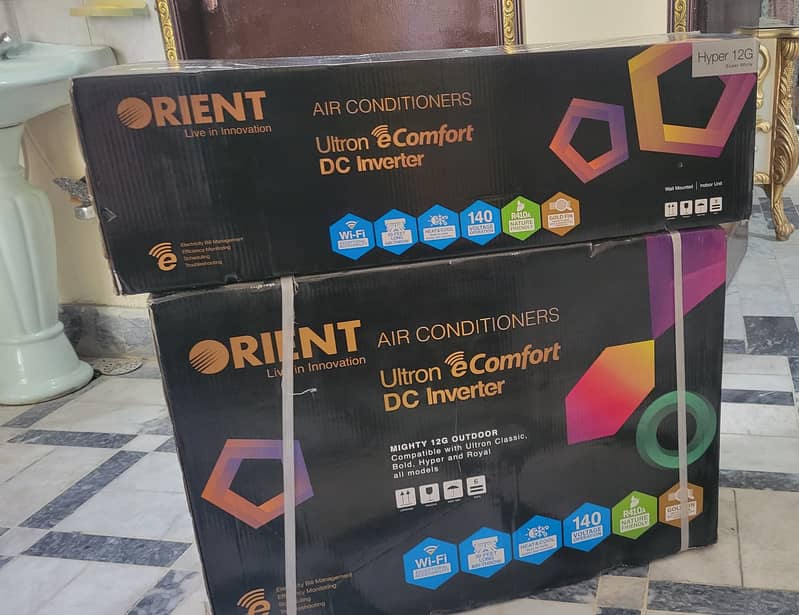 Orient Ultron e Comfort DC Invertor 1 Ton Air Conditioner Brand New 1