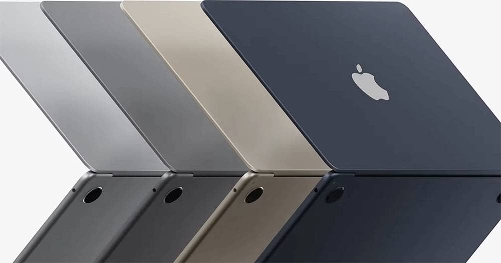 Apple Macbook Air 2022 M2 13.6" 8gb 512gb Midnight Blue 3