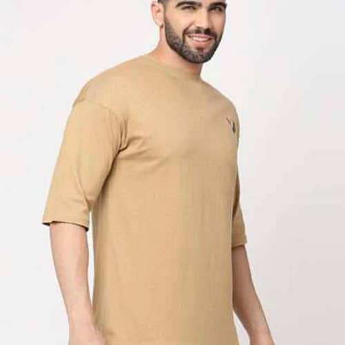 Plain Down Shoulder Shirts | Half Sleeves T-Shirt | Summer T-Shirt 1