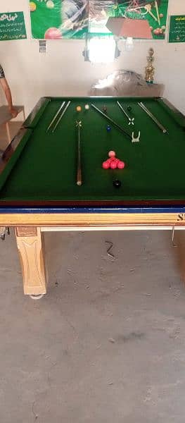 snooker table 5x10 feet  due to financial issues 1