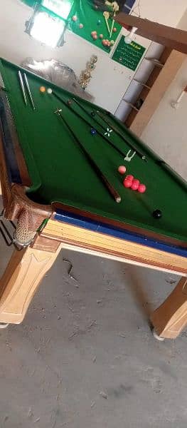 snooker table 5x10 feet  due to financial issues 2
