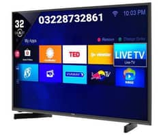32" Samsung smart led tv android 4k 3years warranty 03228732861