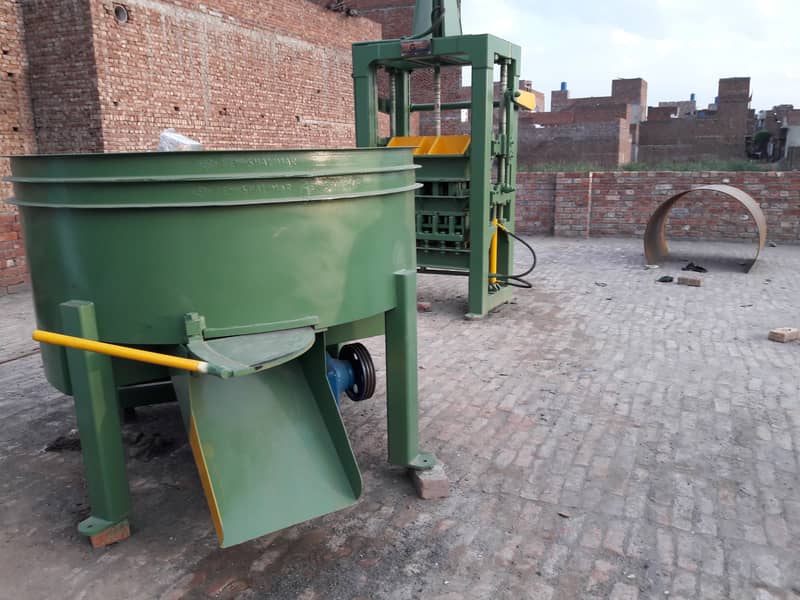 Concrete Pan Mixer Machine by km mughal 3 star 2