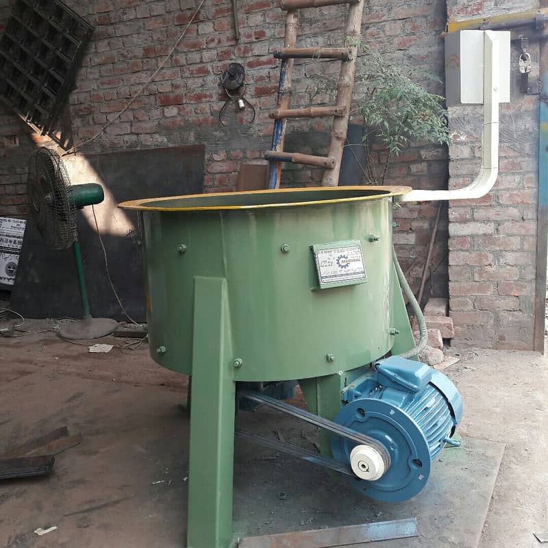 Concrete Pan Mixer Machine by km mughal 3 star 9