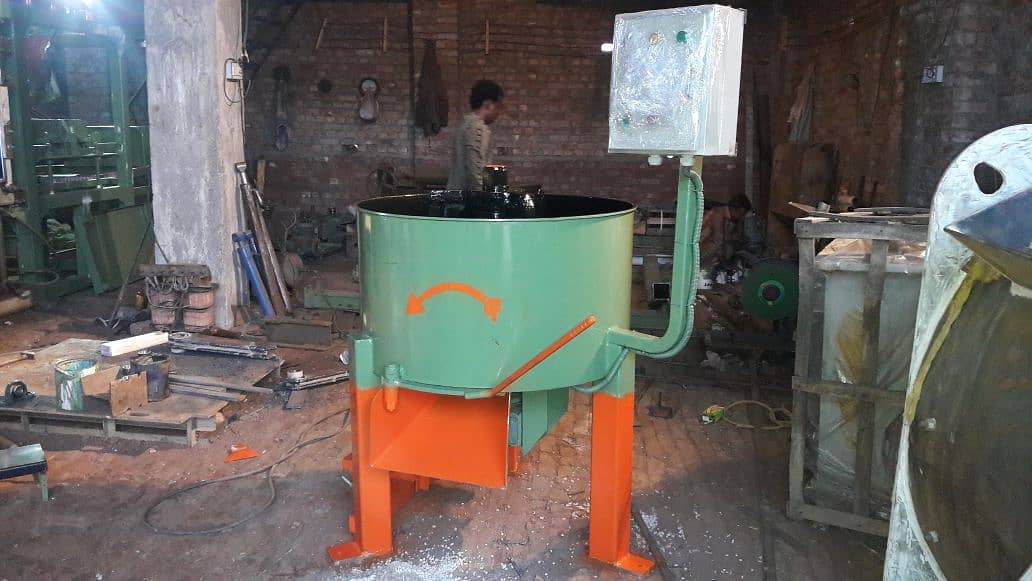 Concrete Pan Mixer Machine by km mughal 3 star 10