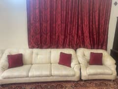 5 Seater Sofa Set very less used.