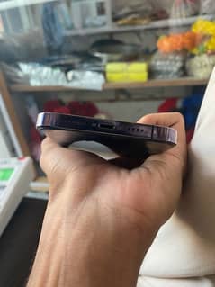 iPhone 14Pro max, 256 GB,91 health, deep purple colour, E-Sim+Physical