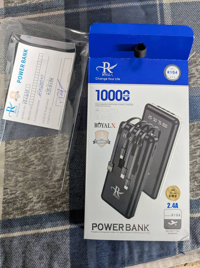 Royal X Power Bank 10,000mAh (1 year warranty) 2