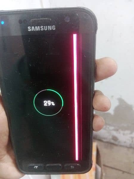Samsung S7 active no pta just battery issue and touch ma line ha thori 0