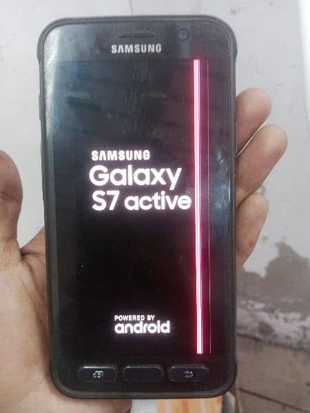 Samsung S7 active no pta just battery issue and touch ma line ha thori 4