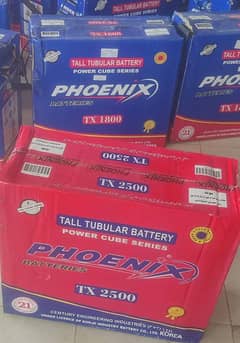 Phoenix Batteries, Tall Tubular TX-2500
