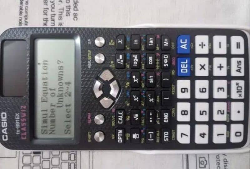Scientific Calculator Casio Fx-991 Classwiz with User's Guide 3