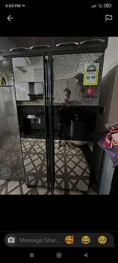 Samsung company double door fridge
