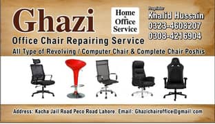 Office Chairs Repairing Services/Revolving Chairs/Chairs Poshish