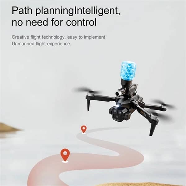 MAX Aerial Photo Brushless RC Drone 3-Len Optical Flow Folding Aircraf 5