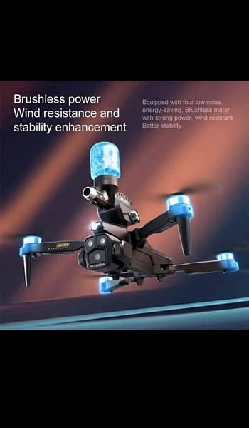 MAX Aerial Photo Brushless RC Drone 3-Len Optical Flow Folding Aircraf 6