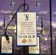 Tj Router Ups Powerbank For 5v 9v 12v Cameras Biomatric With Warranty