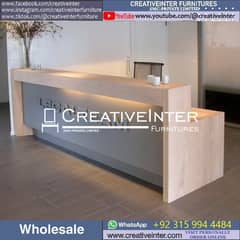 Office Reception Table Conference Front Desk Counter Workstations