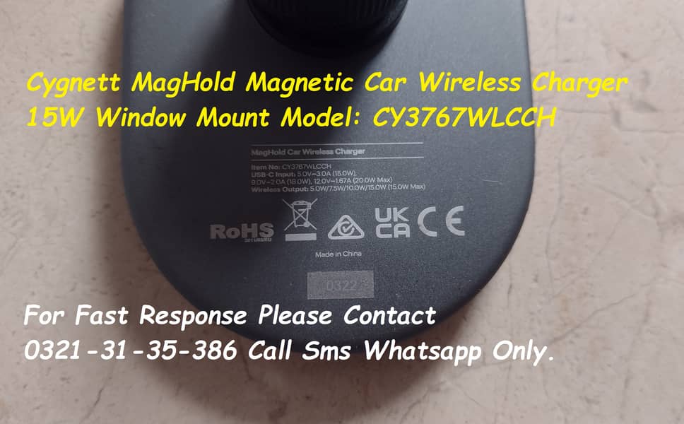 magnetic car wireless charger 15w 1