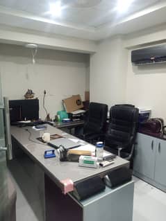 Semi Furnished Office Available On Rent At Main Shahra-e-faisal
