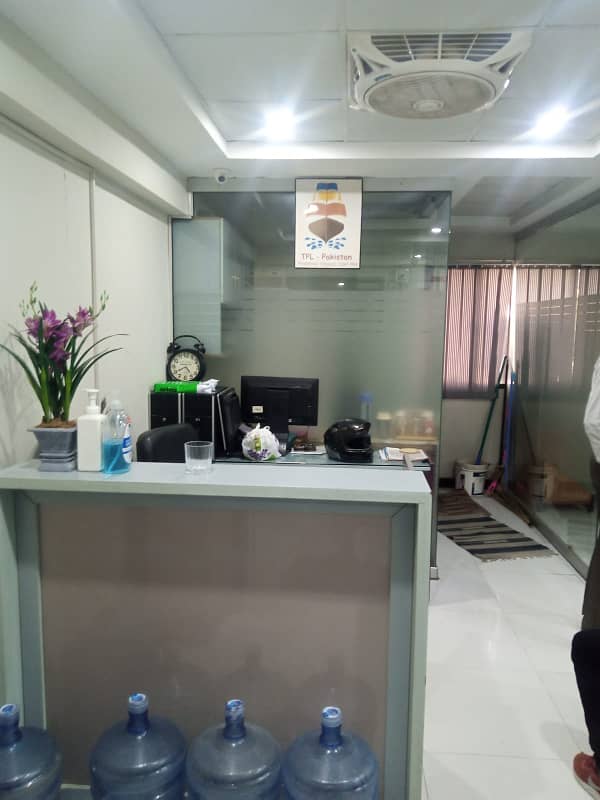 Semi Furnished Office Available On Rent At Main Shahra-e-faisal 2
