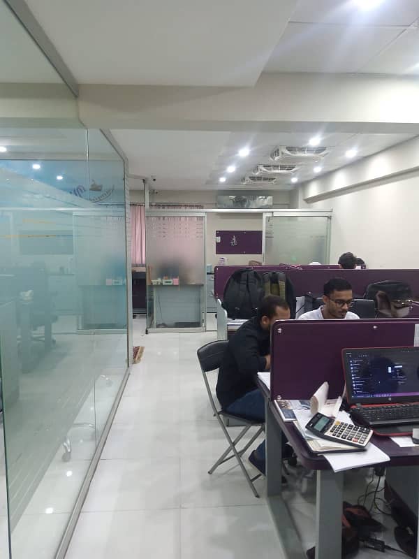 Semi Furnished Office Available On Rent At Main Shahra-e-faisal 3