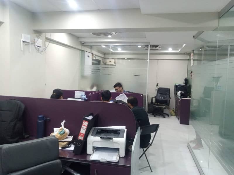 Semi Furnished Office Available On Rent At Main Shahra-e-faisal 6